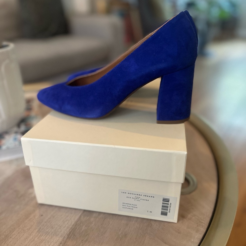 Sezane *retired* Alice heels sz8